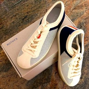 NWT We ❤️ Rothy’s. The Lace Up Sneaker.  Ladies size 12.  New with original box.